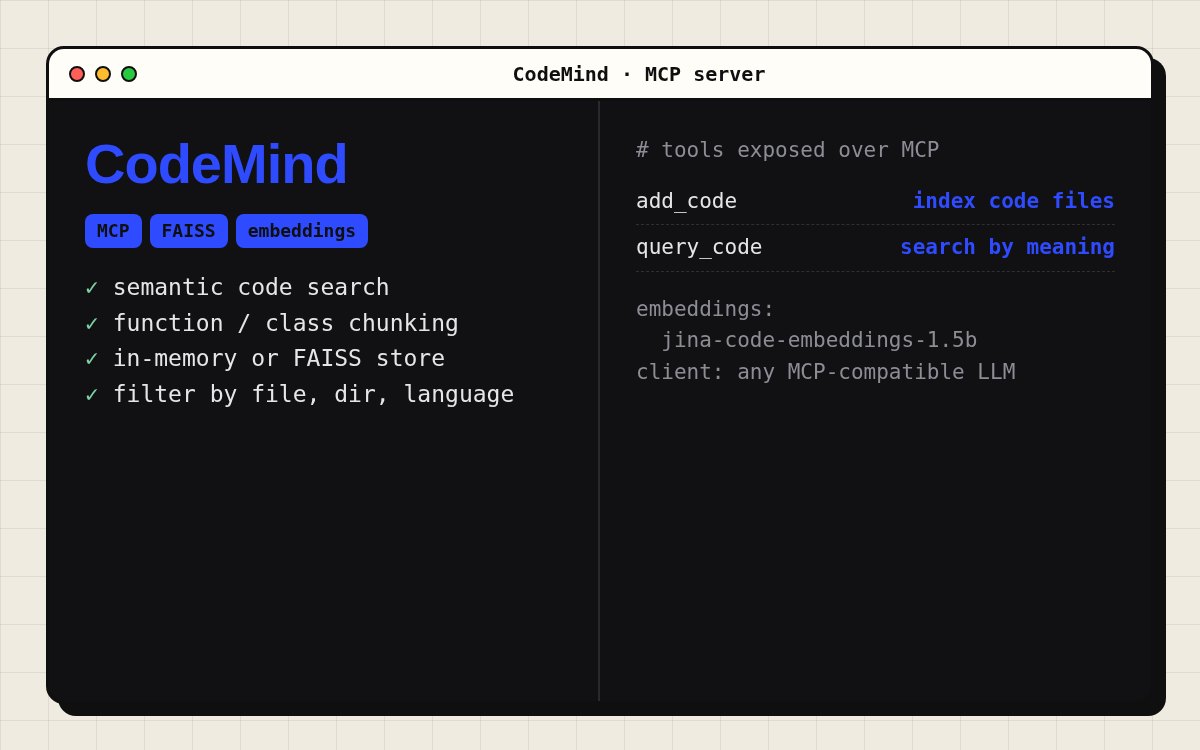 CodeMind preview